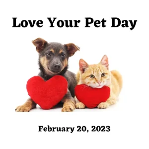 Love Your Pet Day 2023