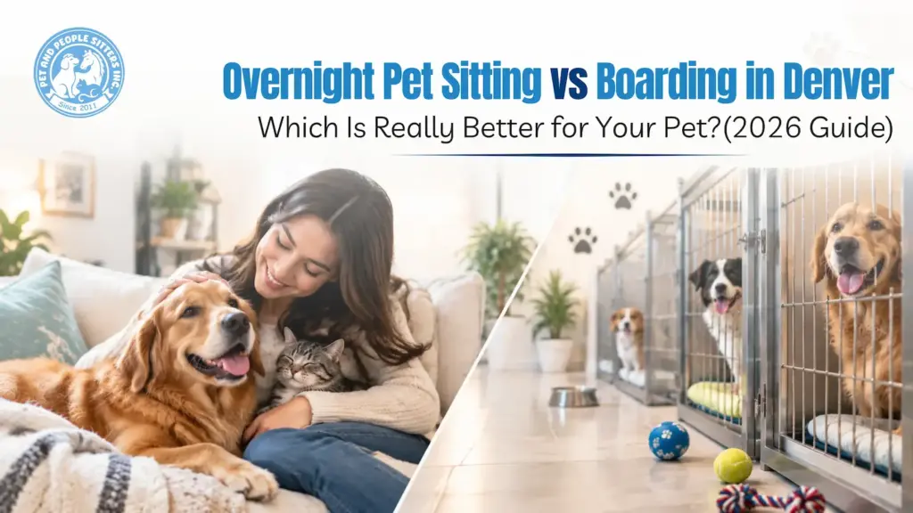 Overnight Pet Sitting vs. Boarding in Denver: Which Is Really Better for Your Pet? (2026 Guide)