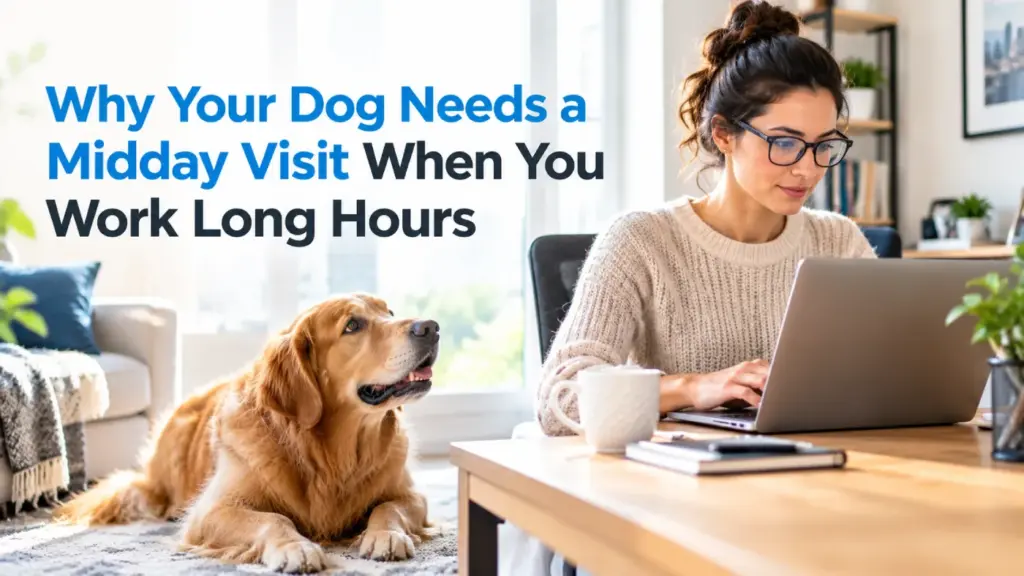 Why Your Dog Needs a Midday Visit When You Work Long Hours